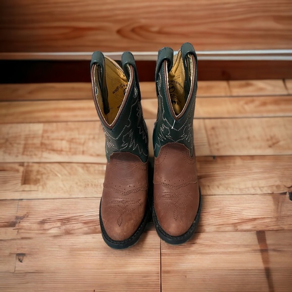 Kids Double H Cowboy Boots - Picture 1 of 8